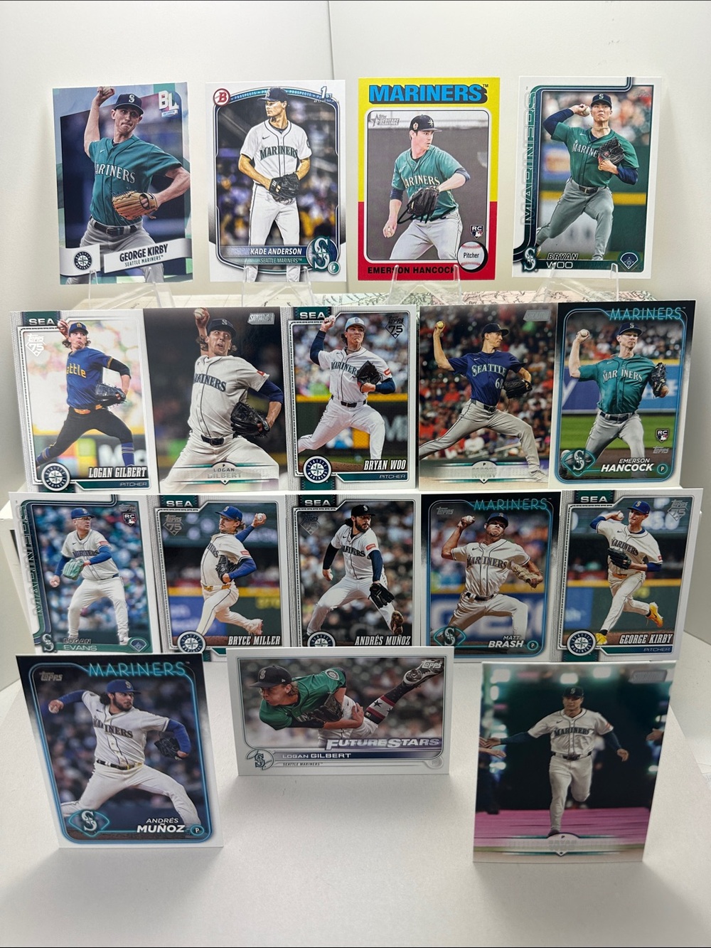 Kade Anderson & Emerson Hancock rookies + Mariners starting rotation Brian Woo